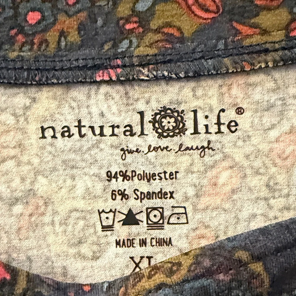 NATURAL LIFE Navy Floral Maxi Dress - Picture 4 of 4